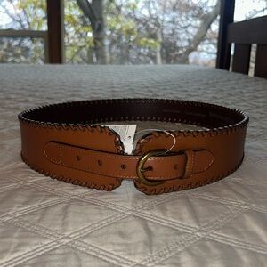 Women's Banana Republic corset belt, Brown, large, new